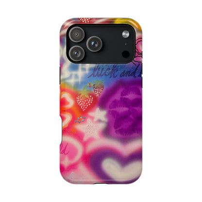 MagSafe „luck & luv pt. 2“ Airbrush iPhone Hülle