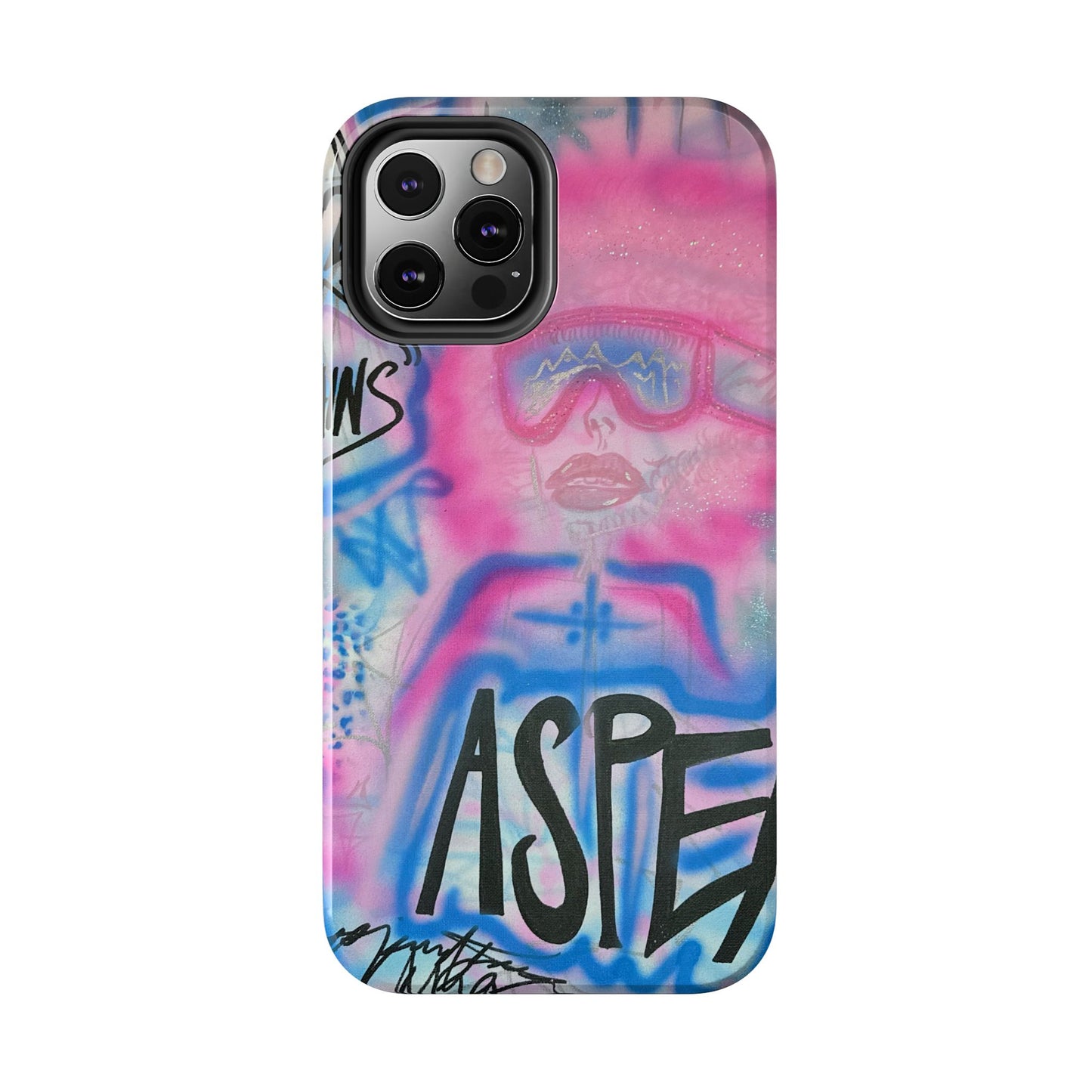 "aspen aspirations" airbrush iPhone case