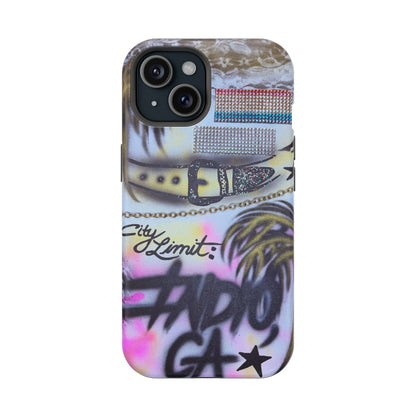 MagSafe "indio, ca" airbrush iPhone case