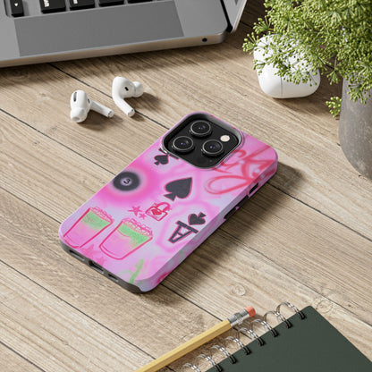 "lucky ace" airbrush iPhone case