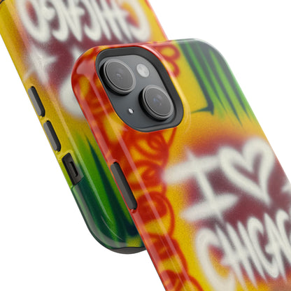 MagSafe "chicago" airbrush iPhone case