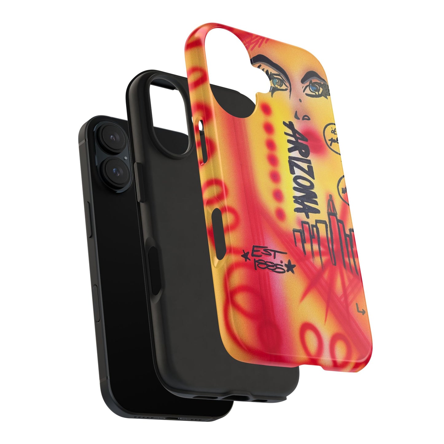 "arizona state university" airbrush iPhone case