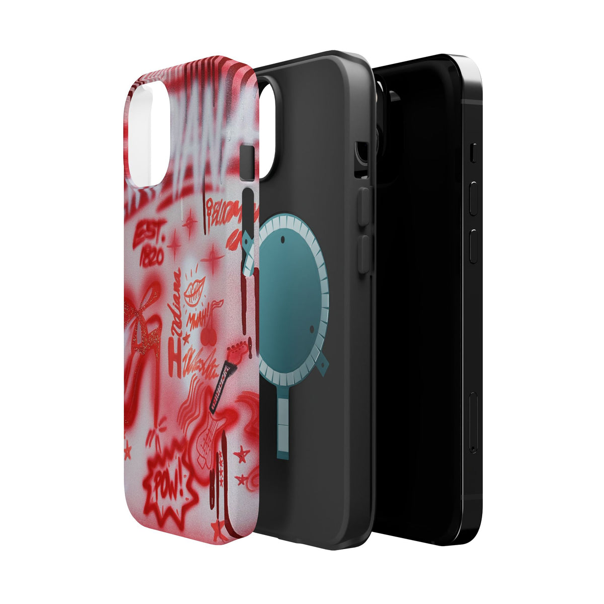 MagSafe "indiana" airbrush iPhone case