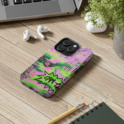 "green camo" airbrush iPhone case