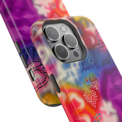 MagSafe „luck & luv pt. 2“ Airbrush iPhone Hülle