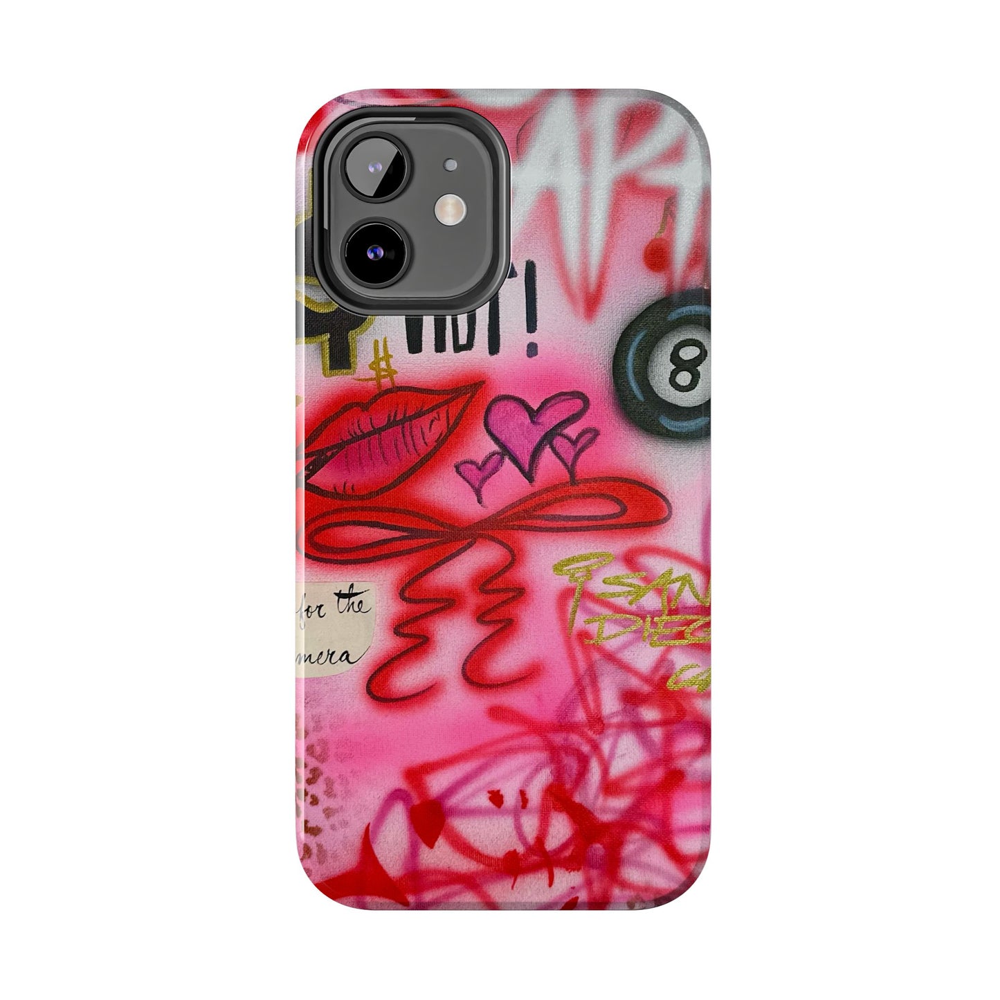 "IT girl" airbrush iPhone case