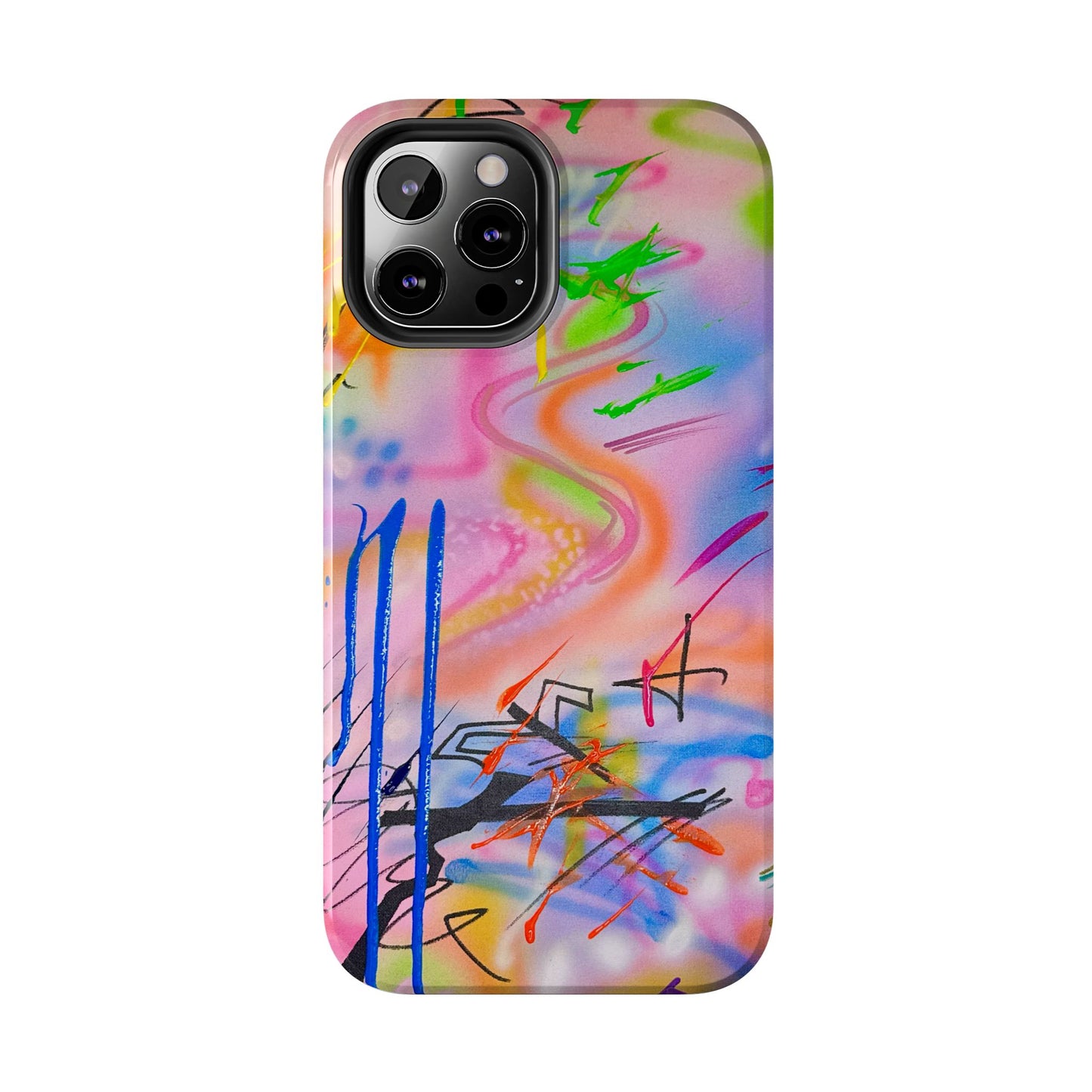 "neon haze" airbrush iPhone case