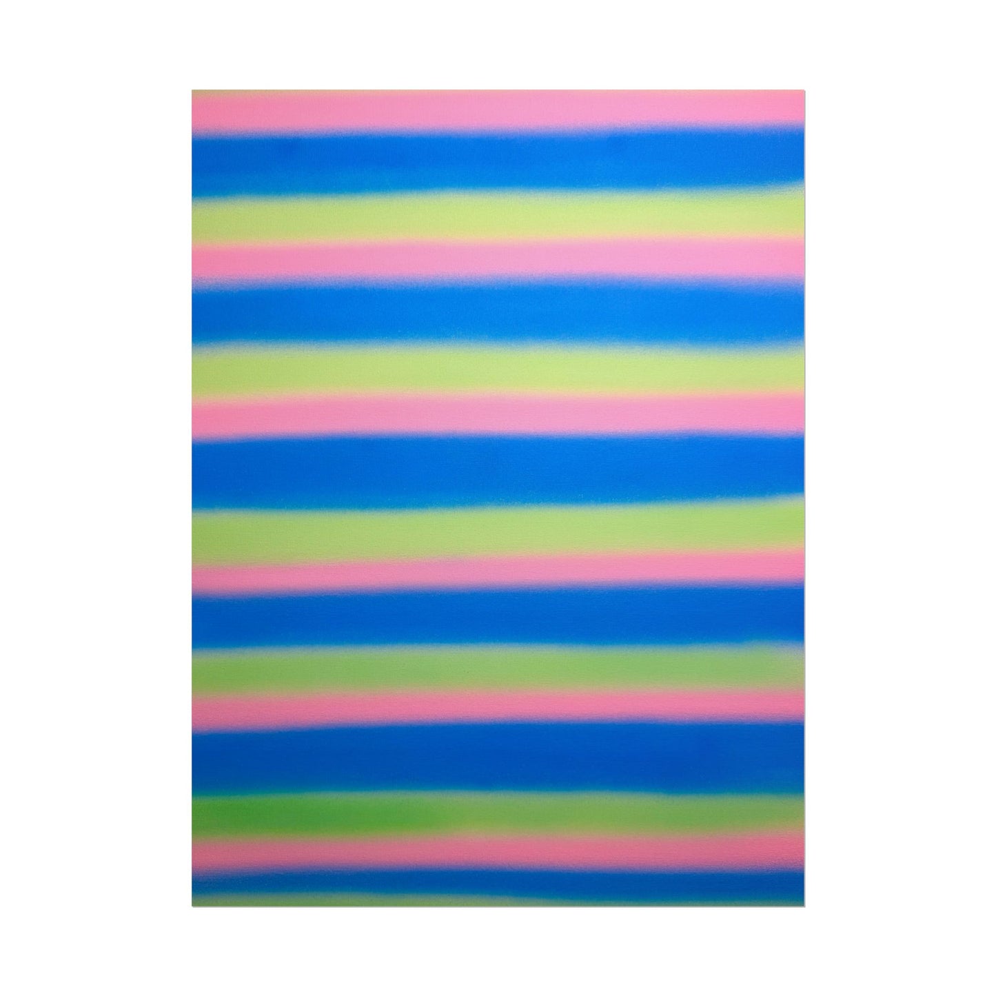 "sherbet stripes" airbrush rolled print