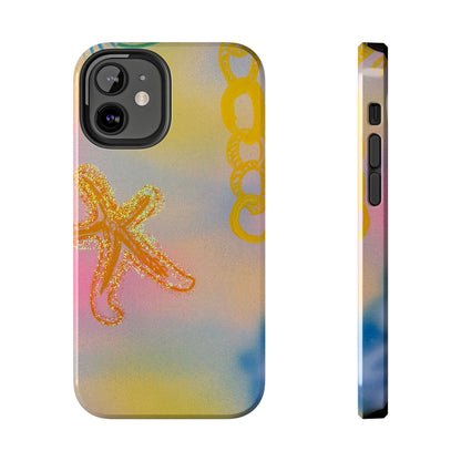 "sweet starfish" airbrush iPhone case