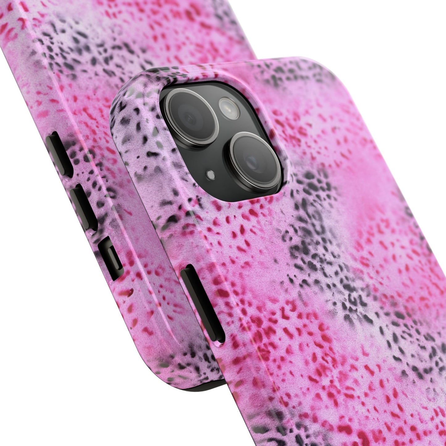 "pink cheetah pt. 2" airbrush iPhone case
