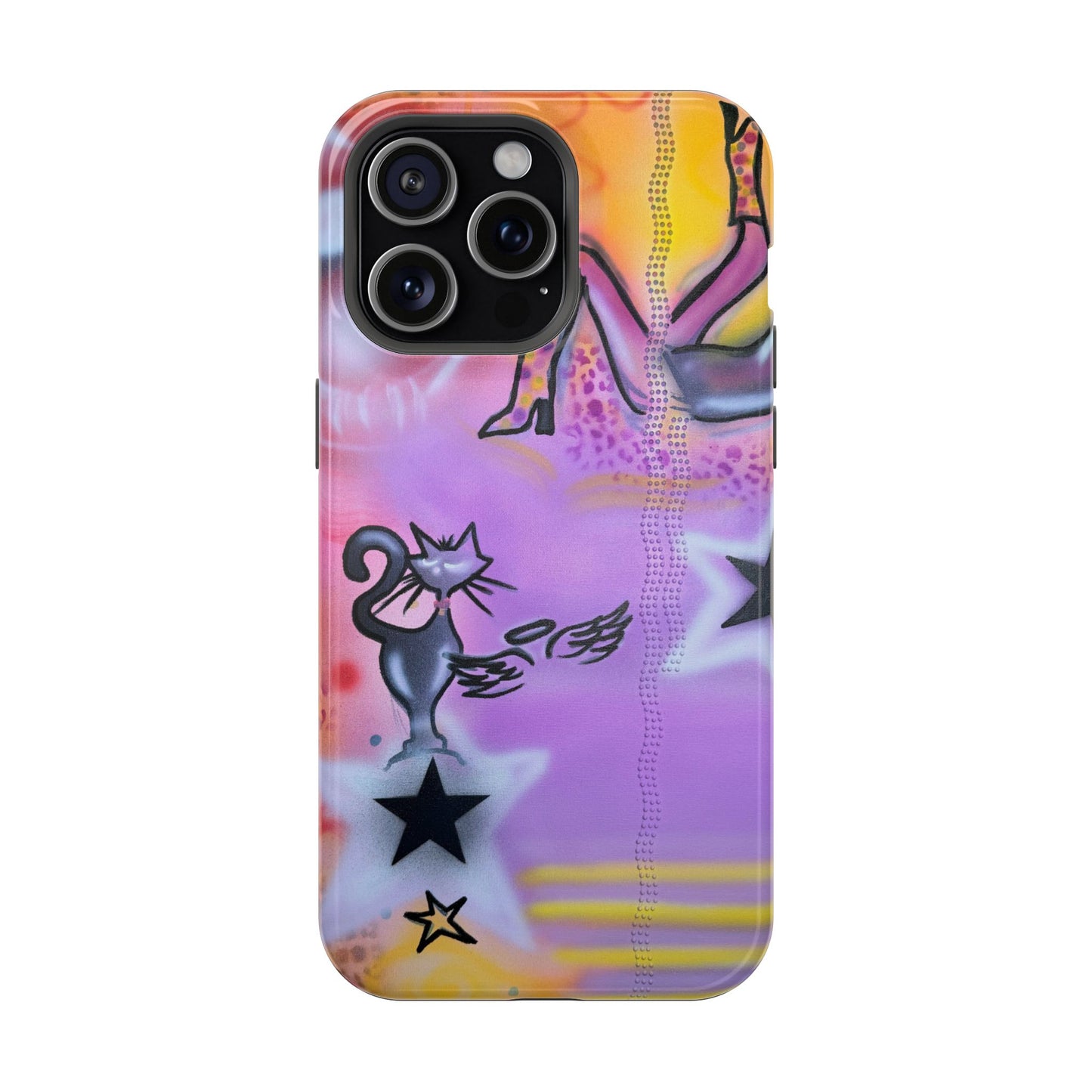 MagSafe @mayacain airbrush iPhone case