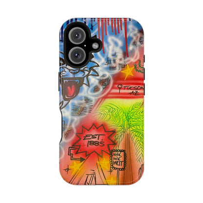 MagSafe Airbrush iPhone-Hülle „Tucson, AZ“