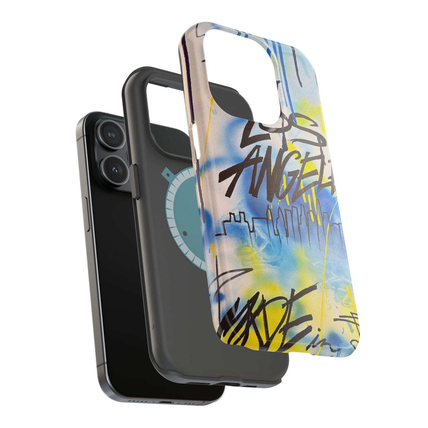 MagSafe "los angeles" airbrush iPhone case