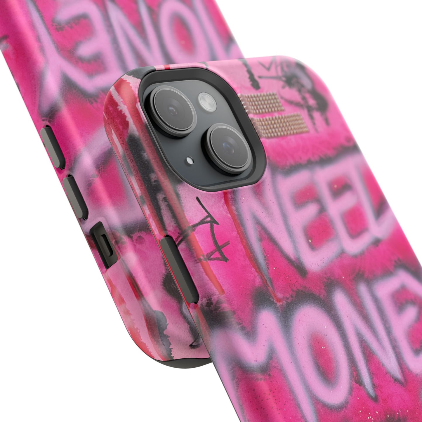 MagSafe "need $$ to shop" airbrush iPhone case