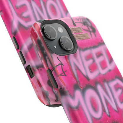 MagSafe "need $$ to shop" airbrush iPhone case