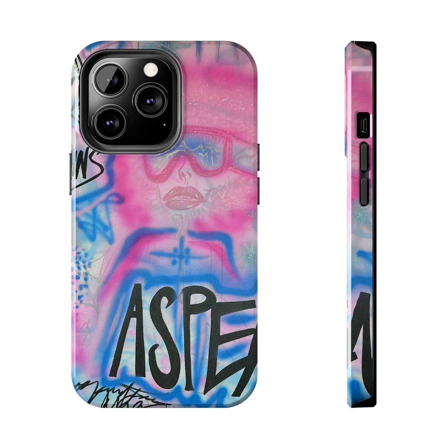 "aspen aspirations" airbrush iPhone case