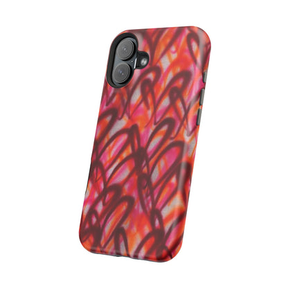 MagSafe „Graffiti Love“ Airbrush iPhone Hülle