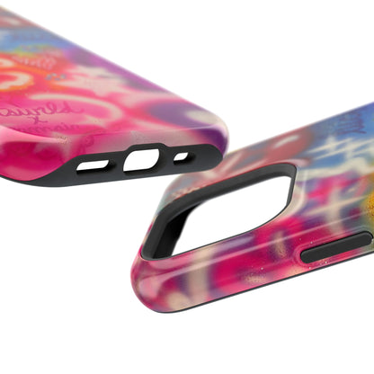 MagSafe „luck & luv“ Airbrush iPhone-Hülle