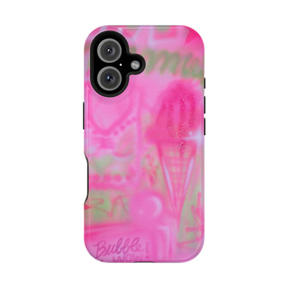 MagSafe "miami matcha" airbrush iPhone case