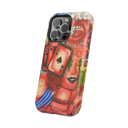 MagSafe "Zufall!" Airbrush iPhone Hülle