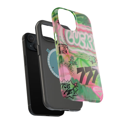 MagSafe "so lucky" airbrush iPhone case