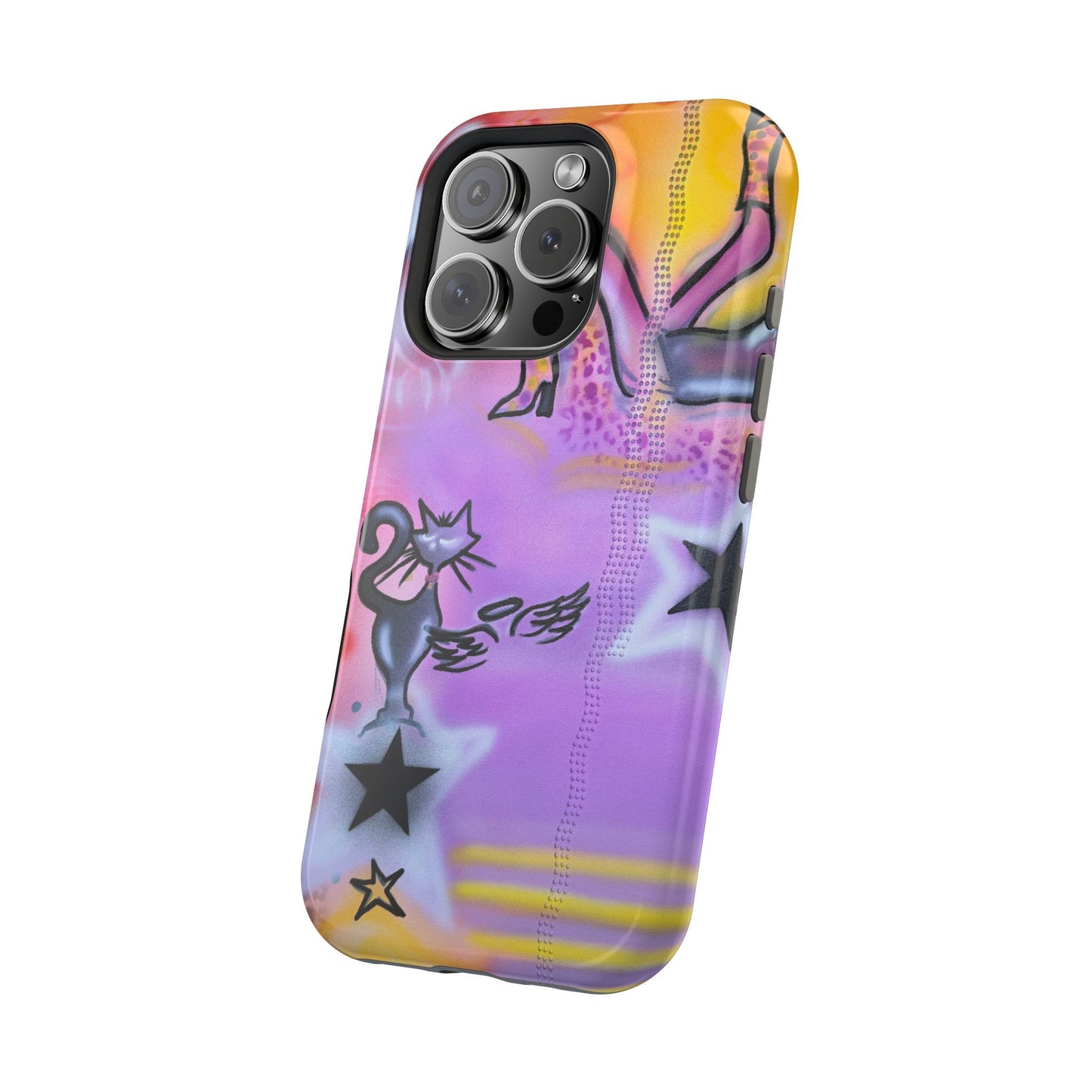 MagSafe @mayacain airbrush iPhone case
