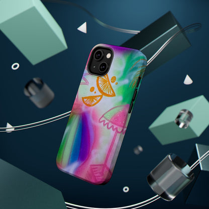 MagSafe "on the beach" airbrush iPhone case