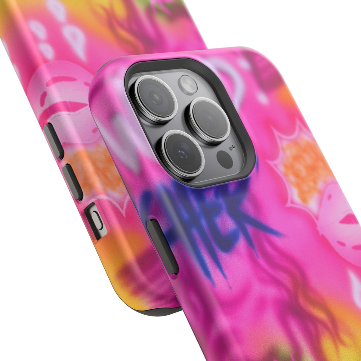 MagSafe "wanted" airbrush iPhone case
