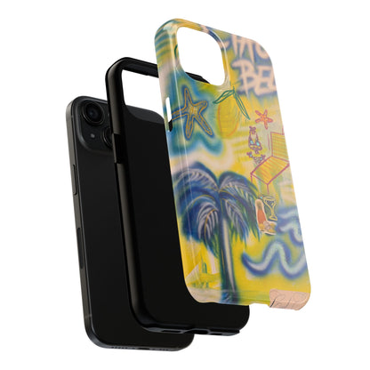 "ciao bella" airbrush iPhone case