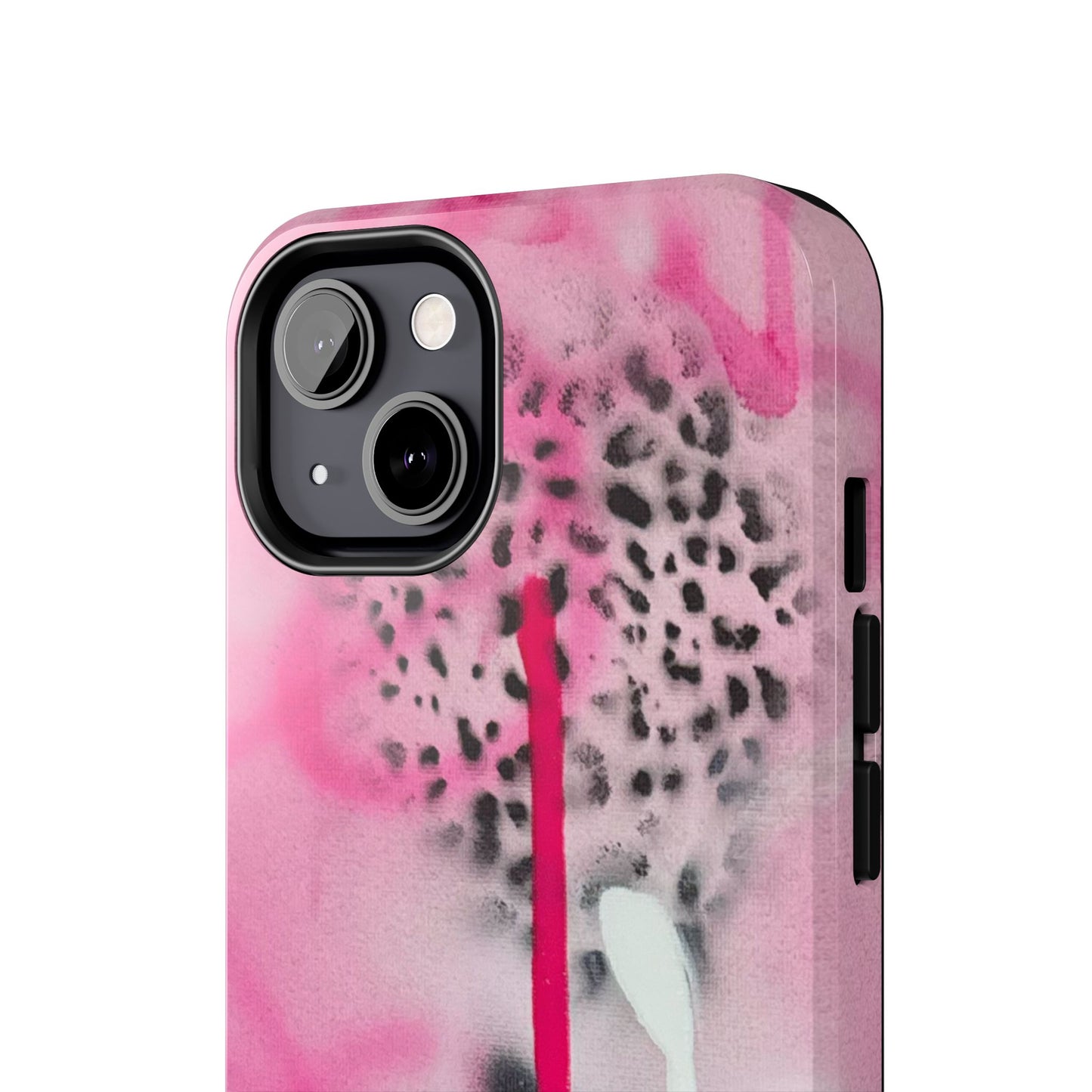 "pink cheetah" airbrush iPhone case