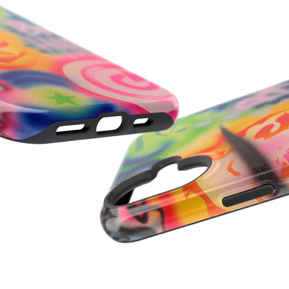 MagSafe „schlechte Angewohnheiten“ Airbrush iPhone Hülle