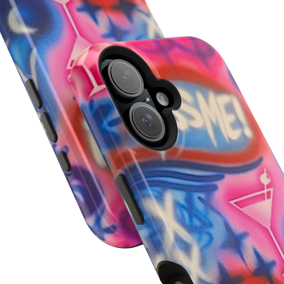 MagSafe "kiss me pt. 2" Airbrush iPhone Hülle