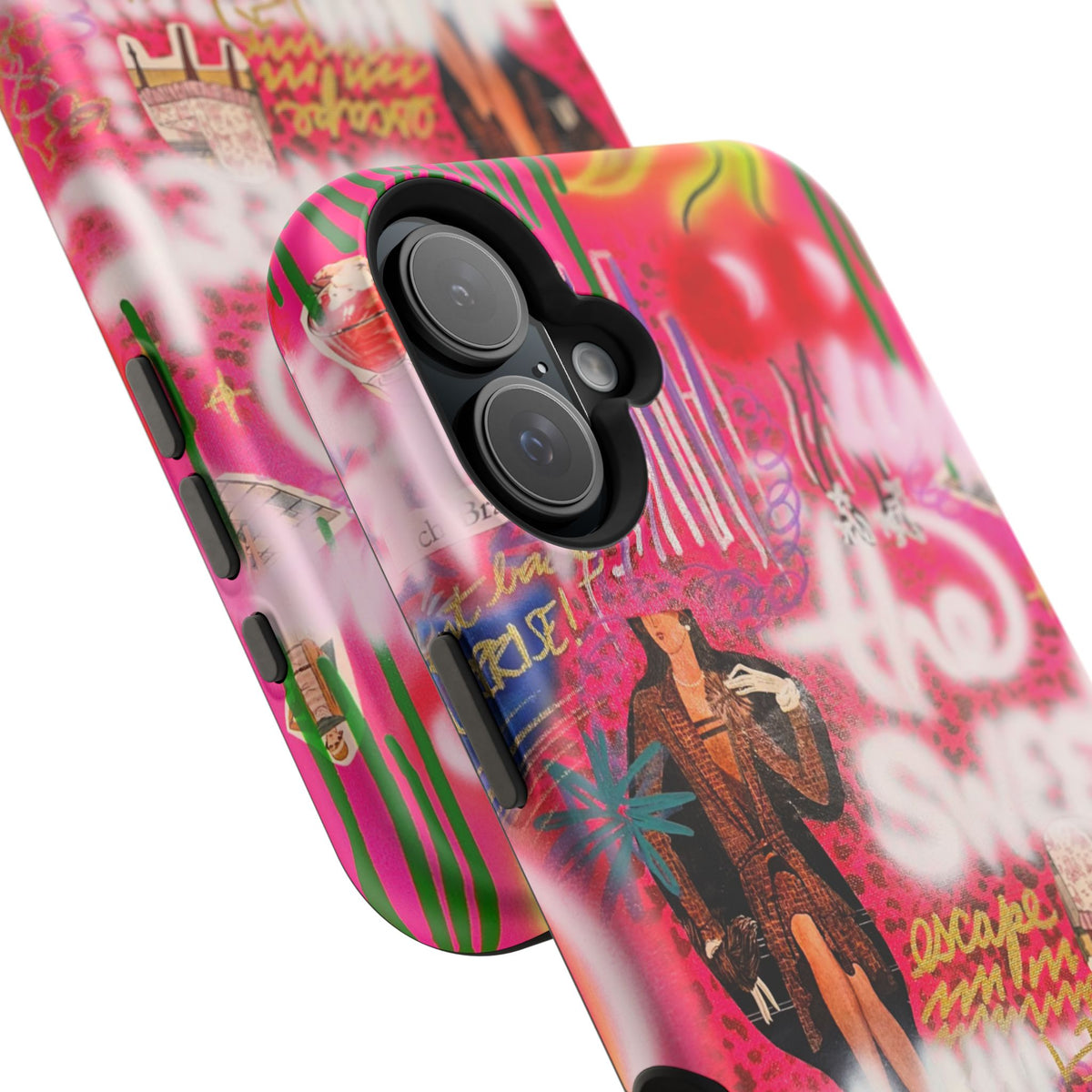 MagSafe "Sweet Escape" Airbrush iPhone Hülle