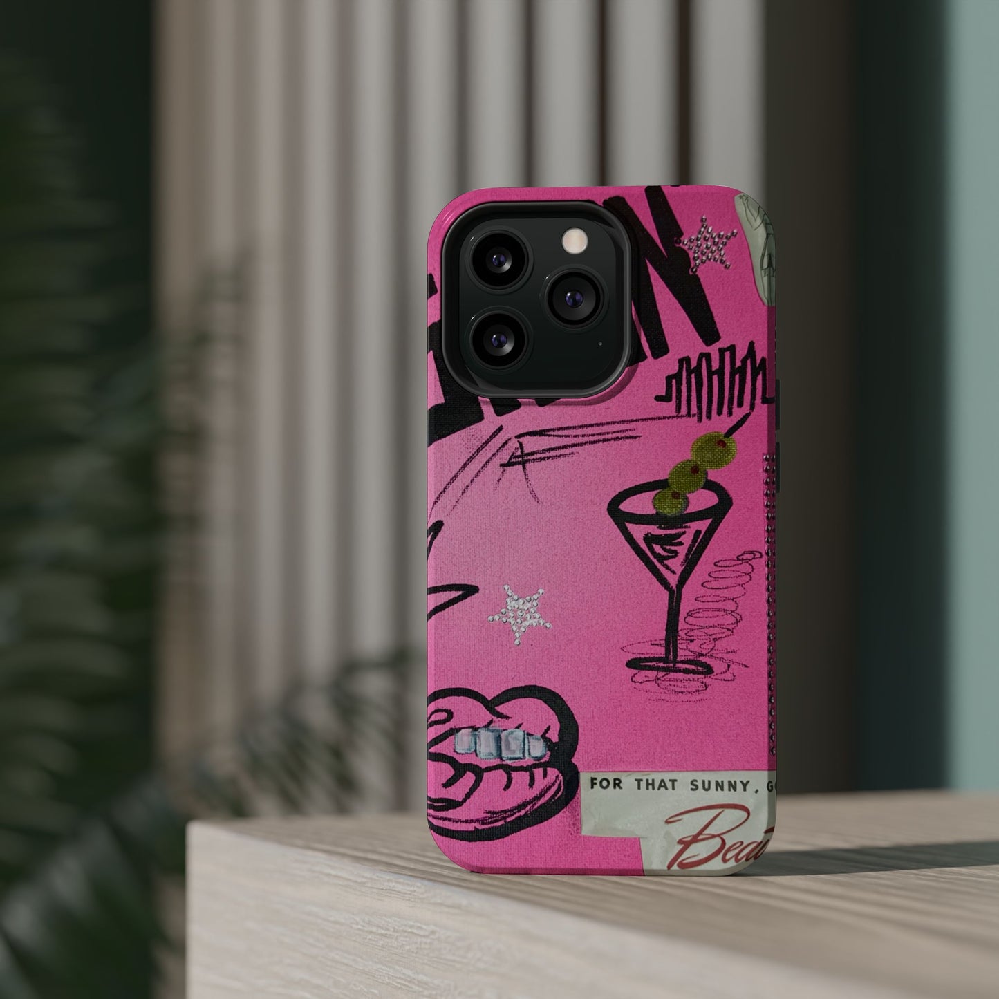 MagSafe "high fashion" airbrush iPhone case
