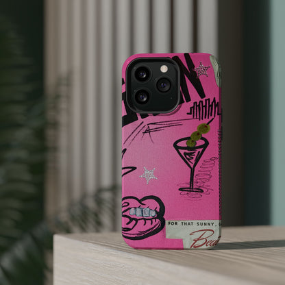 MagSafe "high fashion" airbrush iPhone case