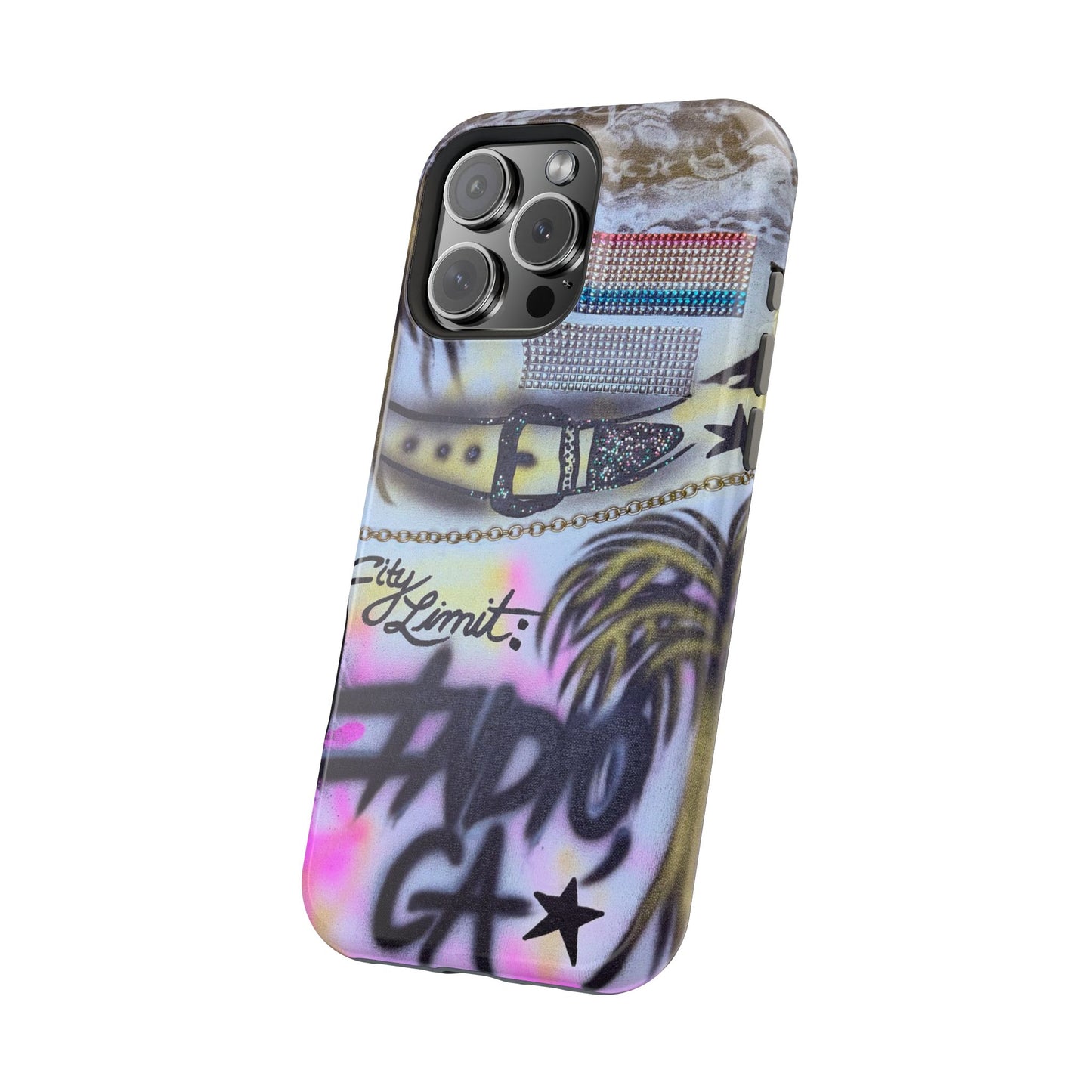MagSafe "indio, ca" airbrush iPhone case