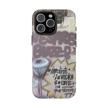 "espresso martini" airbrush iPhone case