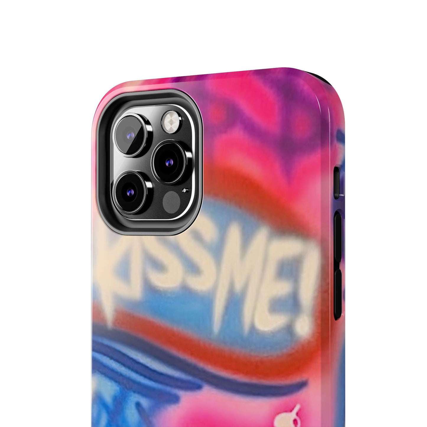 "kiss me pt. 2" airbrush iPhone case