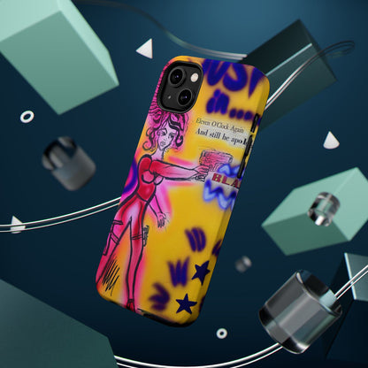 MagSafe „Spiraling Thoughts“ Airbrush iPhone Hülle