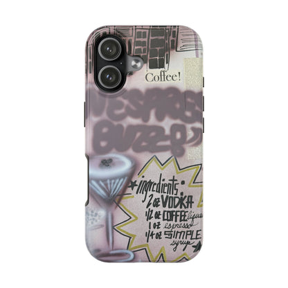 "espresso martini" airbrush iPhone case
