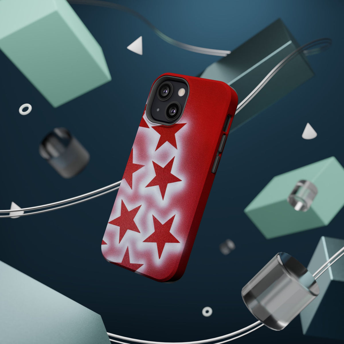 MagSafe „spicy stardust“ Airbrush iPhone Hülle