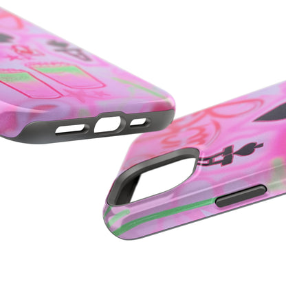 MagSafe "lucky ace" airbrush iPhone case