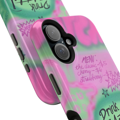 MagSafe "matcha!" airbrush iPhone case