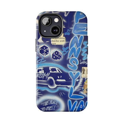 "state college, pa" airbrush iPhone case