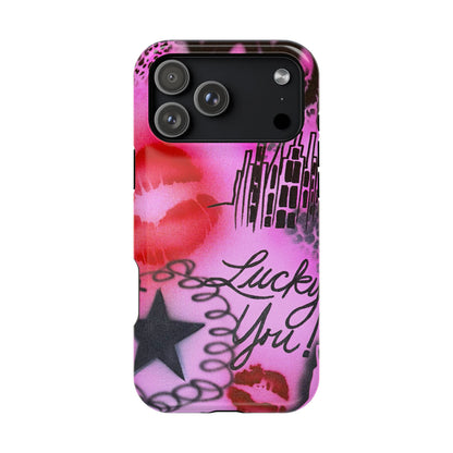 MagSafe "ulterior motive" airbrush iPhone case