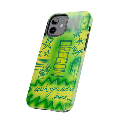"oregon" airbrush iPhone case
