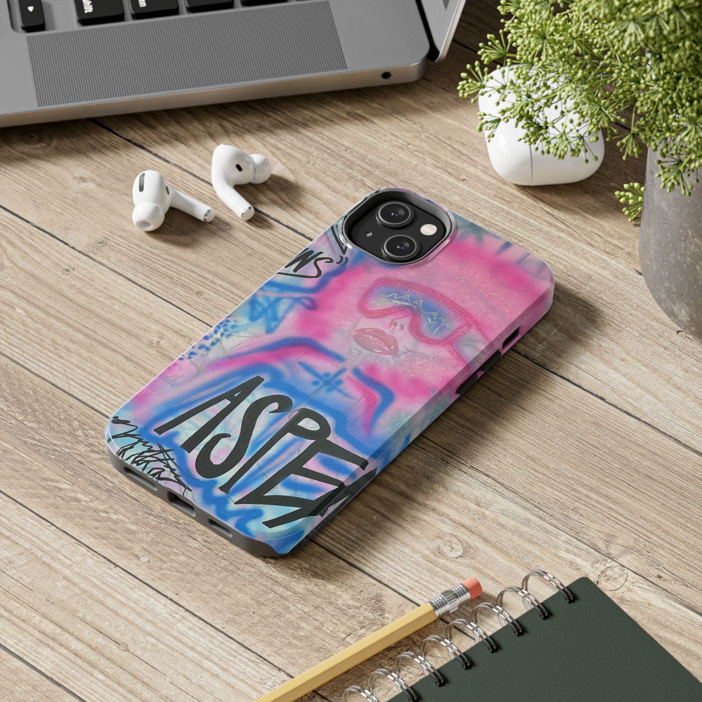 "aspen aspirations" airbrush iPhone case