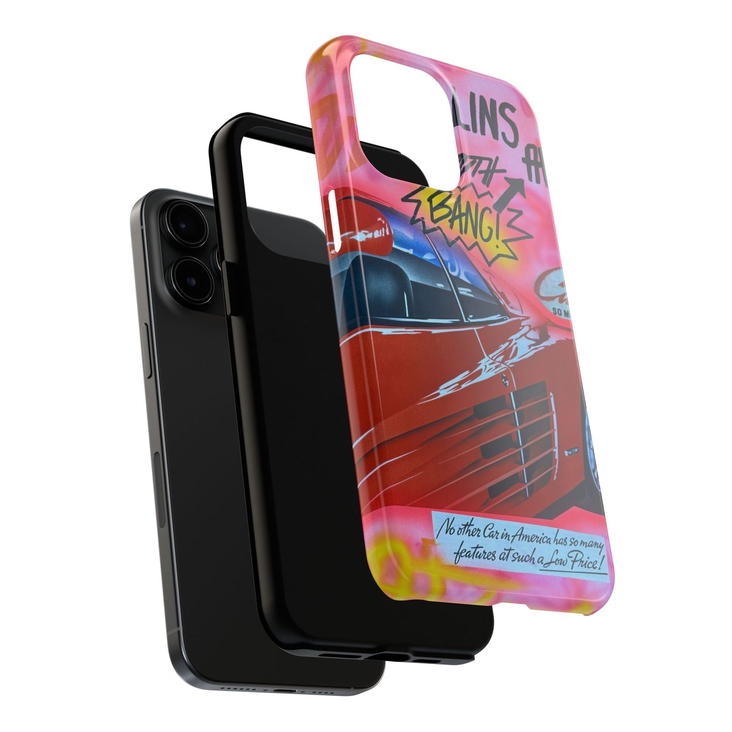 "miami momentos" airbrush iPhone case