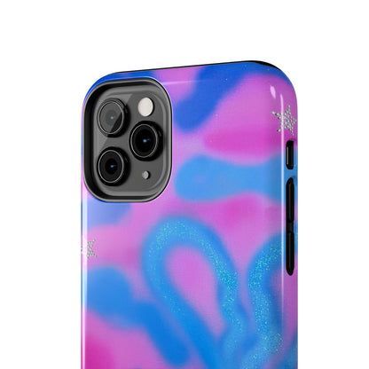 "blue camo" airbrush iPhone case
