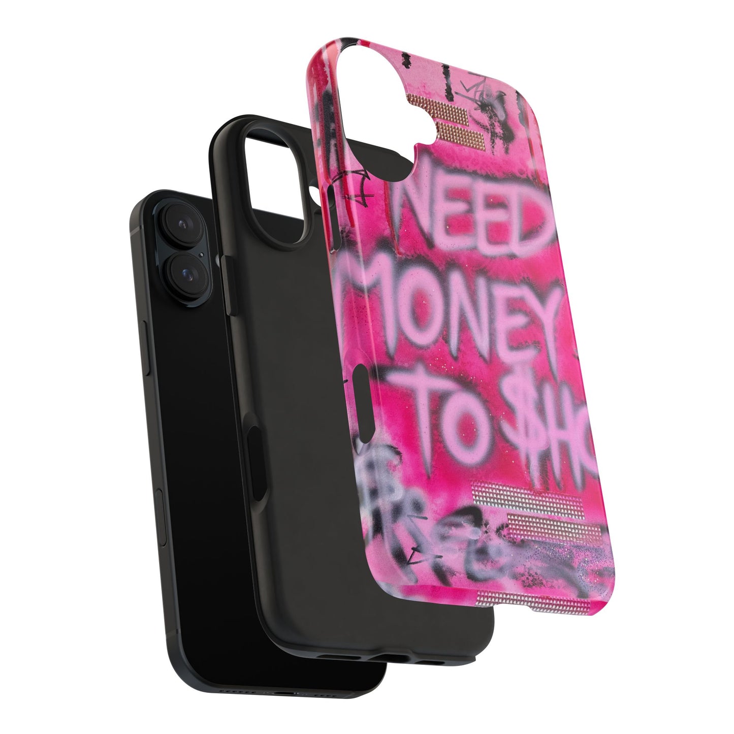 need $$ to shop airbrush iPhone case